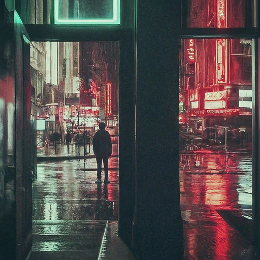 Lost in the Neon Rain