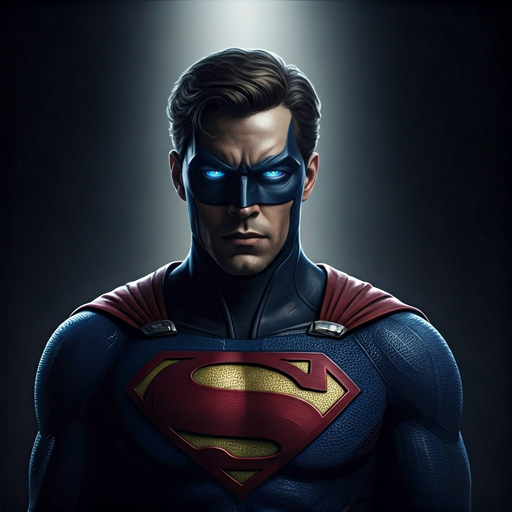 Superman Stands Tall in the Shadows