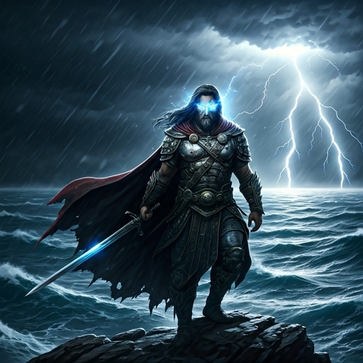 Warrior’s Stand Against the Storm