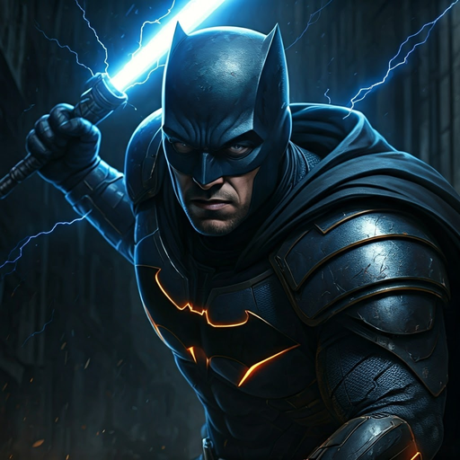 Batman: The Dark Knight, Now With Lightsabers