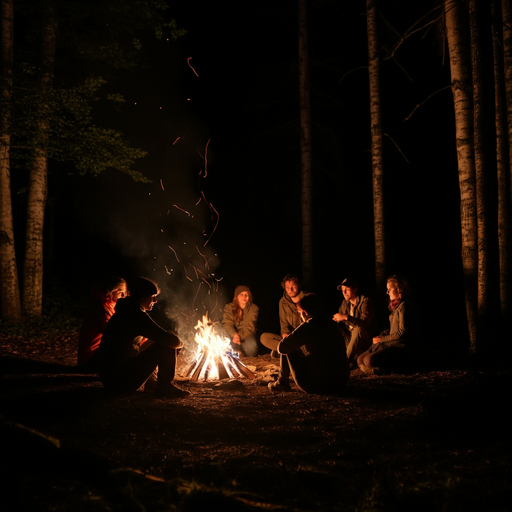 Campfire Tales: A Night of Mystery and Adventure