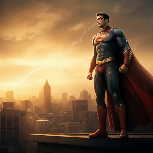 Superman: A Beacon of Hope Amidst the Storm