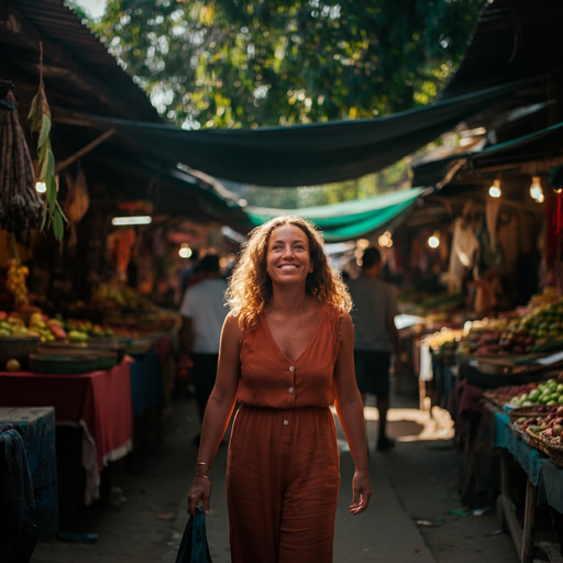 Finding Joy in the Bustling Market