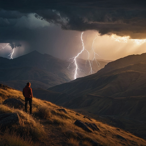 A Solitary Witness to Nature’s Fury