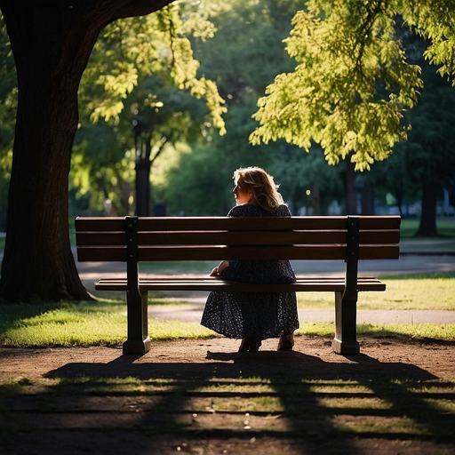 Silhouetted Serenity: A Moment of Contemplation