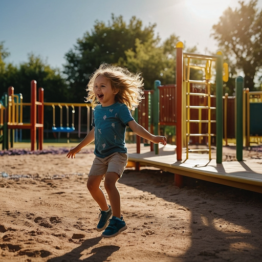 Pure Joy on the Playground