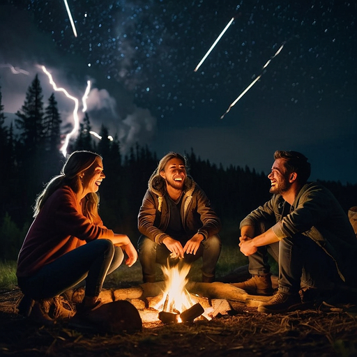 Friends, Fire, and a Sky Full of Wonder