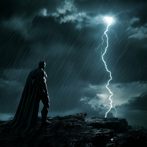 Batman Faces the Storm