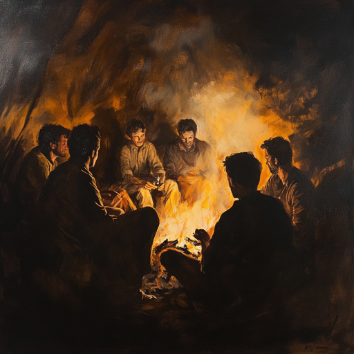 Shadows and Secrets: A Gathering by Firelight