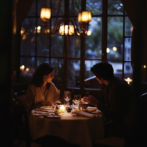 A Romantic Night at the Restaurant