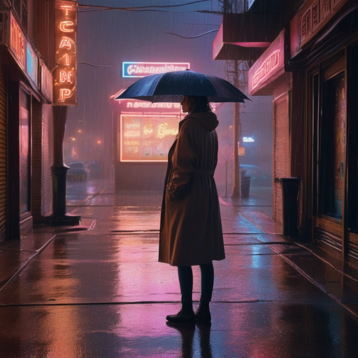 Lost in the Neon Rain