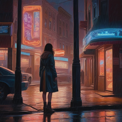 Lost in the Neon Rain