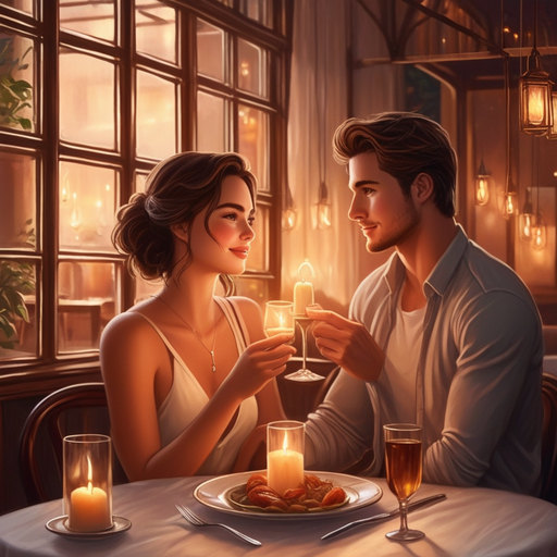 A Night of Romance and Intimacy: A Couple’s Candlelit Dinner