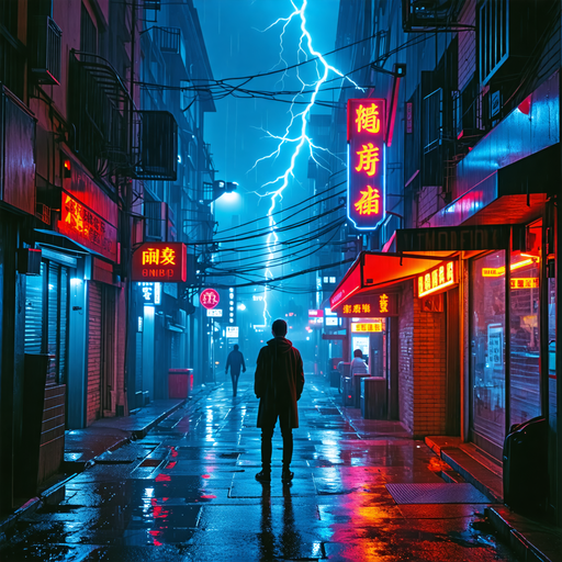 Lost in the Neon Rain