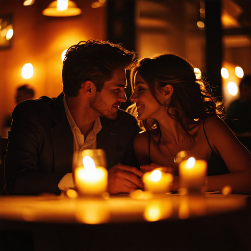 A Moment of Intimacy: Romantic Date Night by Candlelight