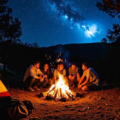 Under a Starry Sky, Friendship Glows