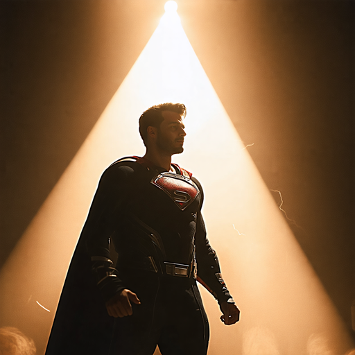 Superman Stands Tall in a Moment of Hope