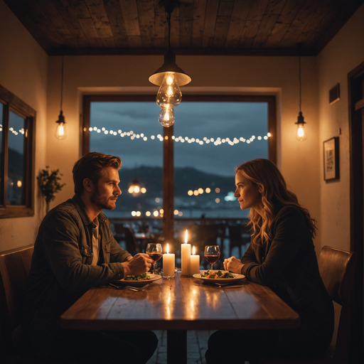 A Romantic Dinner Under the City Lights