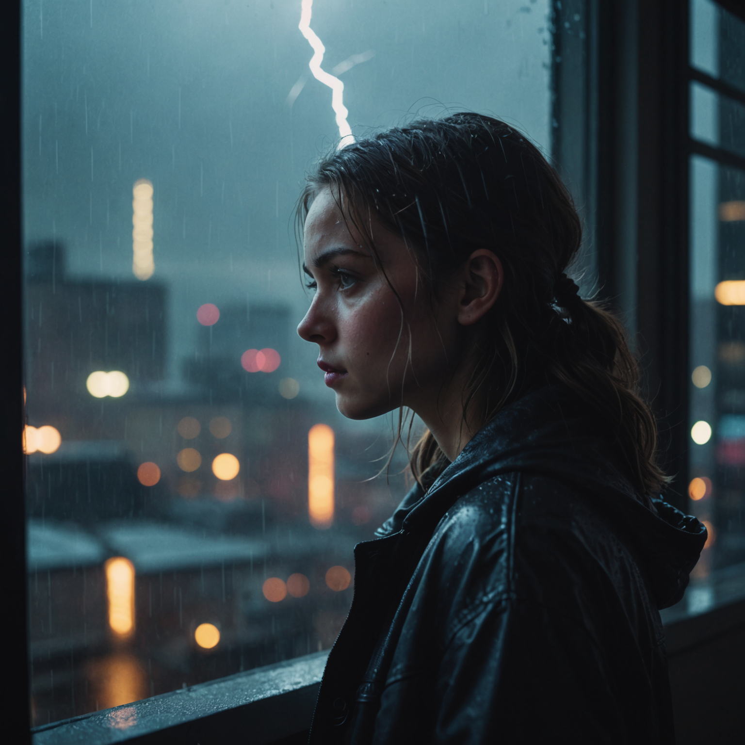 The Power of Lightning: Exploring AI's Ability to Capture Dramatic Scenes with Stable-diffusion