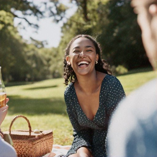 Laughter in the Park: A Moment of Pure Joy