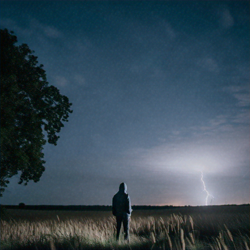 A Solitary Witness to Nature’s Fury