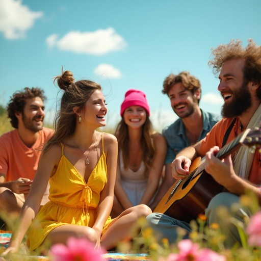 Friends, Music, and Sunshine: A Perfect Picnic Day