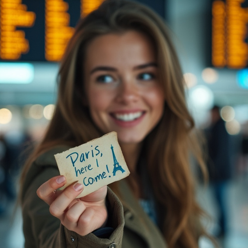 Paris Calling! Blonde Beauty Embarks on an Exciting Adventure