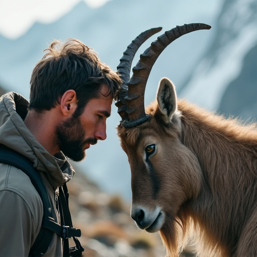 A Moment of Connection in the Alps