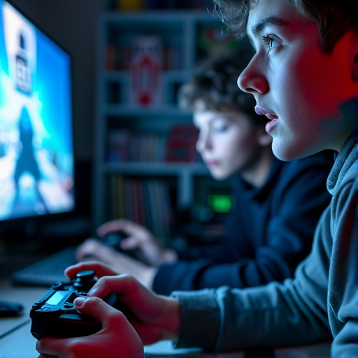 Lost in the Game: Two Boys Immersed in Virtual Worlds