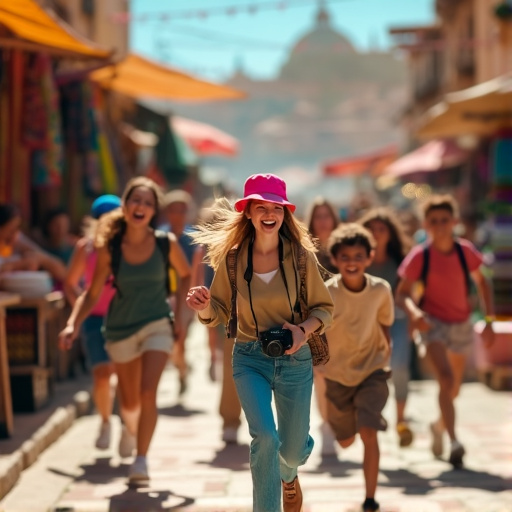 Pink Hatted Photographer Captures the Joy of European Streets