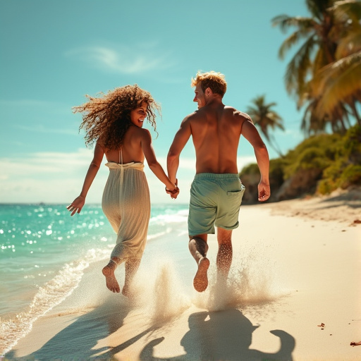 Sun-Kissed Romance on the Beach