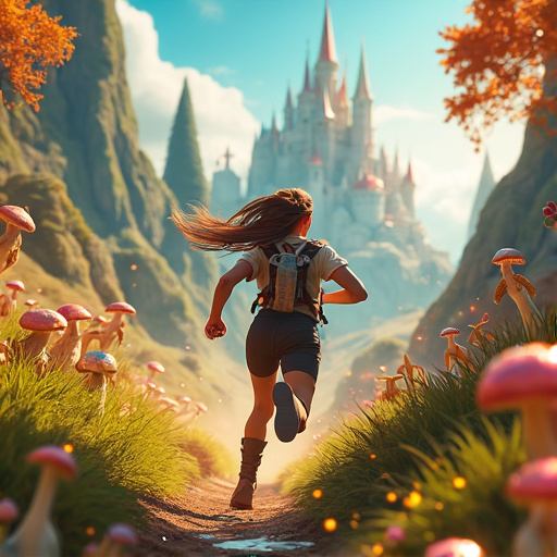 A Dreamy Journey Through a Fantastical Forest