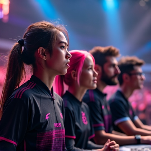 Eyes on the Prize: Esports Team Locked In