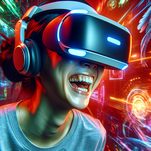 Lost in the Digital Wonderland: A Moment of Pure Virtual Joy