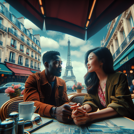 A Romantic Rendezvous in Paris: Love Blooms Under the Eiffel Tower