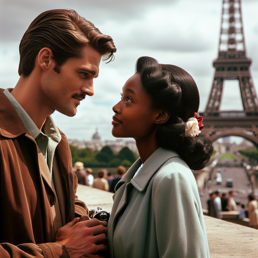 Love in the City of Light: A Timeless Moment in Paris