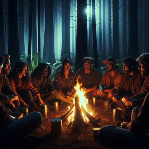 Campfire Tales in the Shadow of the Forest