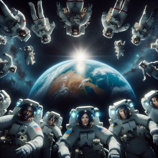 Awe-Inspiring View: Astronauts Gaze Upon Earth’s Majesty