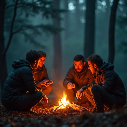 Mystery and Camaraderie Around the Campfire