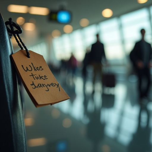 Lost and Found: A Lonely Luggage Tag