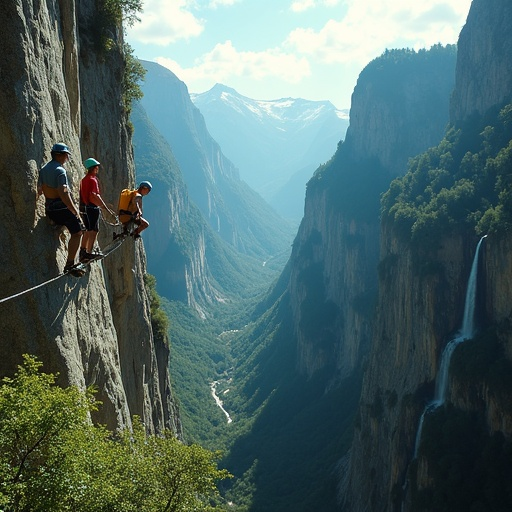 Conquering the Canyon: Awe-Inspiring Rappel Through Majestic Landscapes