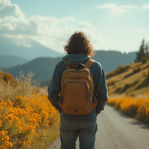 Finding Tranquility Amidst the Wildflowers