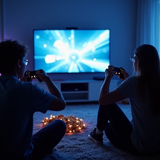 Focused Fun: Two Gamers Lost in the Glow