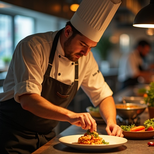 The Art of Plating: A Chef’s Focused Passion