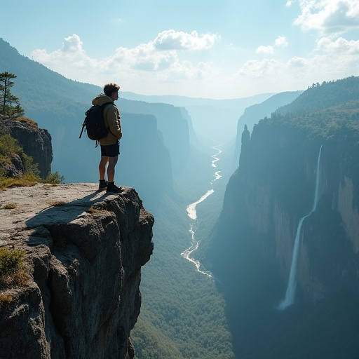 A Hiker’s Solitude: Awe-Inspiring Canyon Views