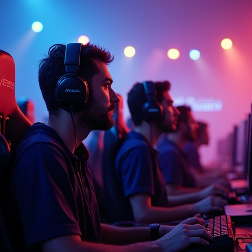 The Focus of Competition: Gamers Immersed in the Game