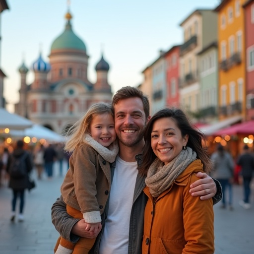 Family Joy in the Heart of Europe