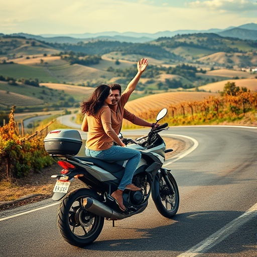 Love on the Open Road: A Couple’s Joyful Motorcycle Adventure