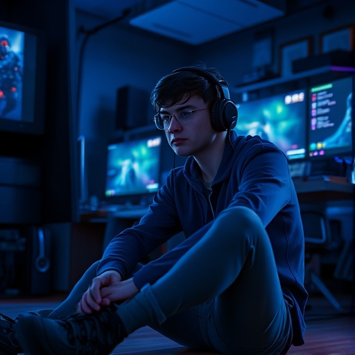 Lost in the Code: A Gamer’s Moment of Focus