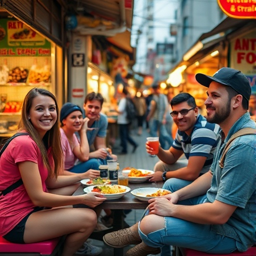 Friends, Food, and Festive Fun: A Meal in the Market